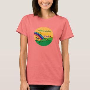 Camiseta Arco iris de Barack Obama California