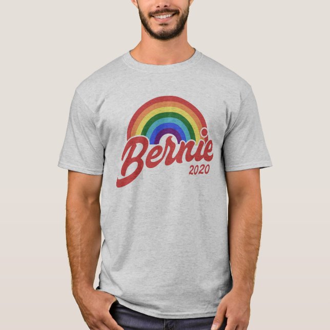 Camiseta Arco iris de Bernie (Anverso)