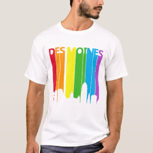 Camiseta arco iris de Des Moines