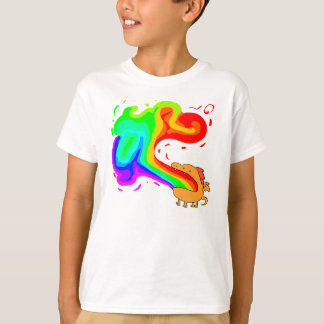 Camiseta arco iris de dragón