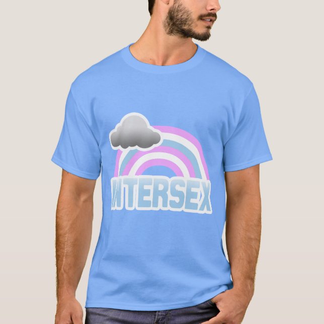 CAMISETA ARCO IRIS DE INTERSEX (Anverso)