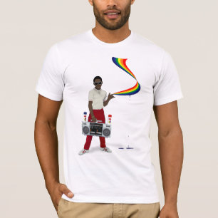 Camiseta Arco iris de la pintada