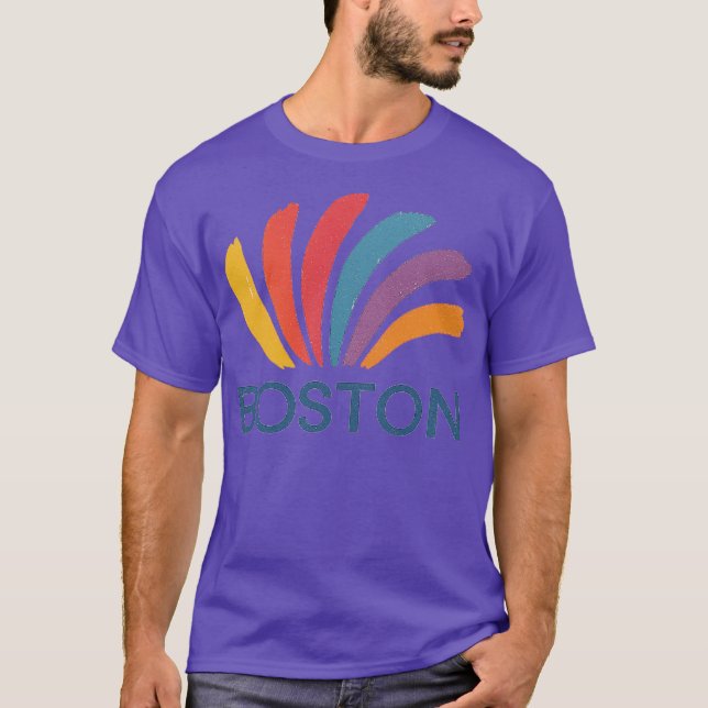 Camiseta Arco iris de la tanque de gas de Boston (Anverso)