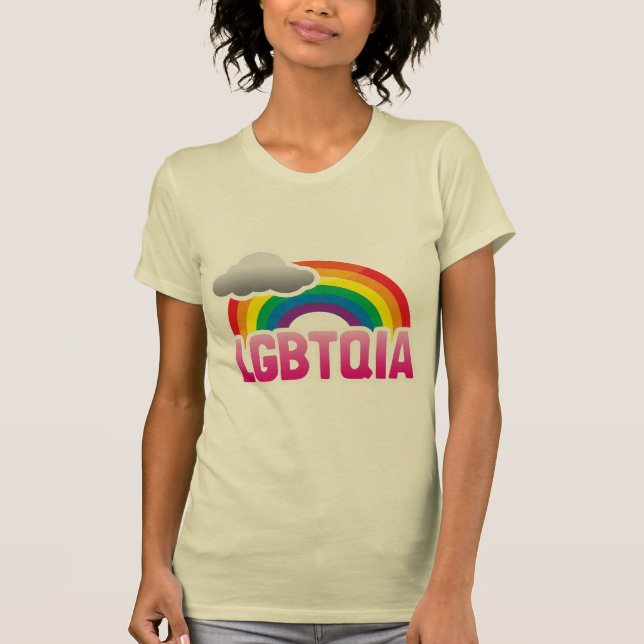 CAMISETA ARCO IRIS DE LGBTQIA (Anverso)