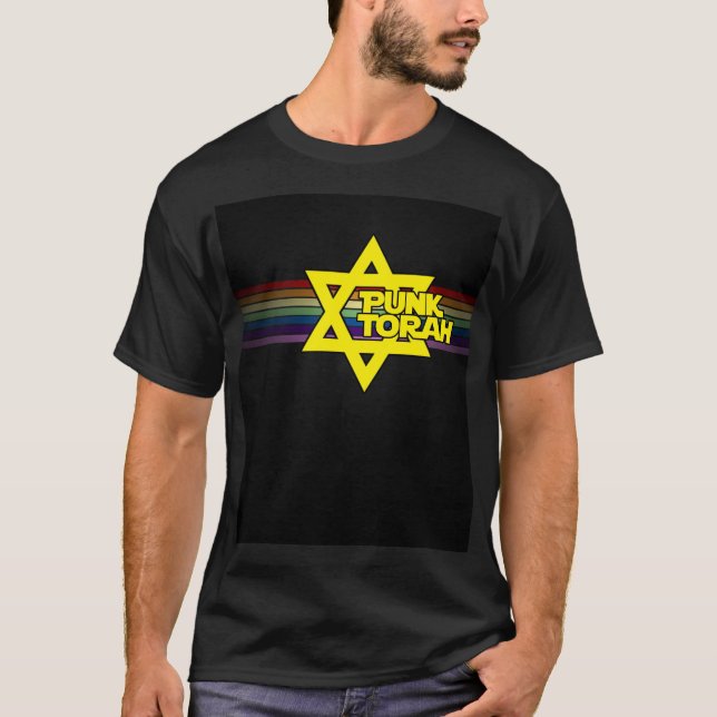 Camiseta Arco iris de PunkTorah (Anverso)