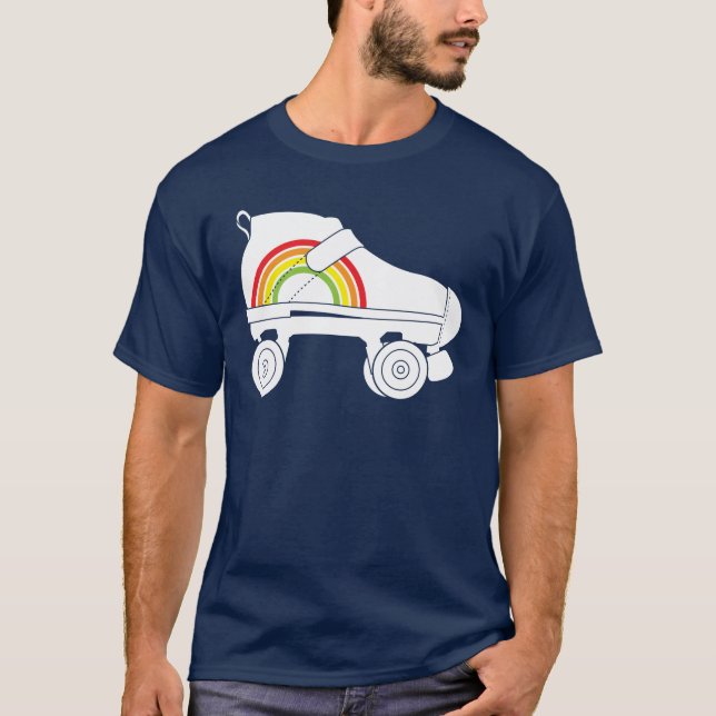 Camiseta arco iris de quad (Anverso)