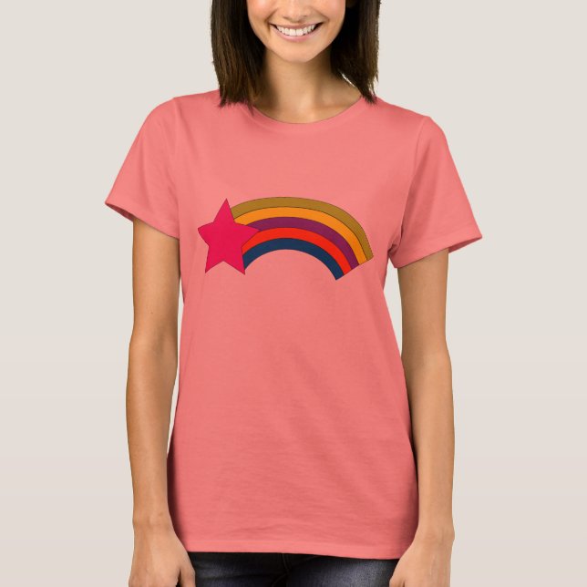 Camiseta arco iris de Star (Anverso)
