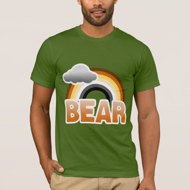 CAMISETA ARCO IRIS DEL OSO (Anverso)