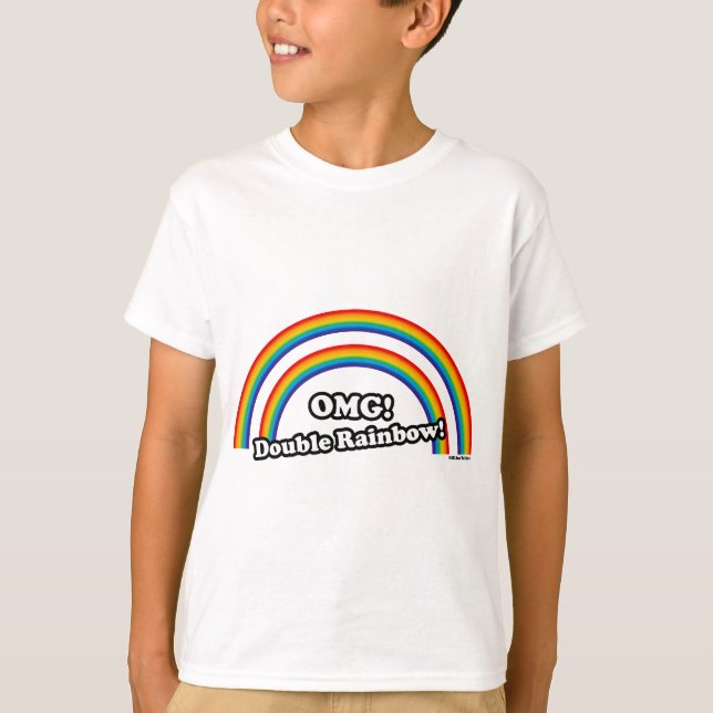 Camiseta Arco iris doble (Anverso)