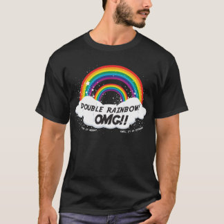 CAMISETA ¡ARCO IRIS DOBLE OMG!