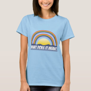 Camiseta ¿Arco iris doble qué él significa?
