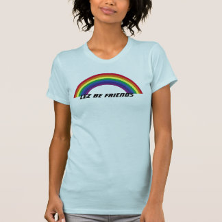 Camiseta arco iris lesbiano