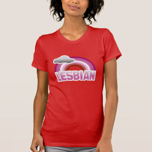 CAMISETA ARCO IRIS LESBIANO