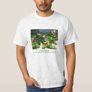 Camiseta Arco iris Lorikeets