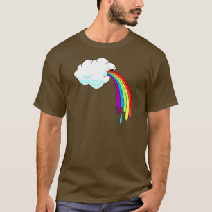 Camiseta Arco iris Puking de la nube