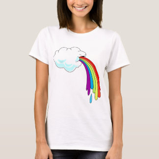 Camiseta Arco iris Puking de la nube