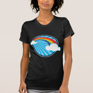 CAMISETA ARCO IRIS RETRO