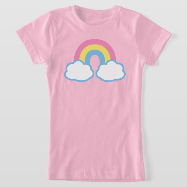 Camiseta arco iris retro (Distribución)