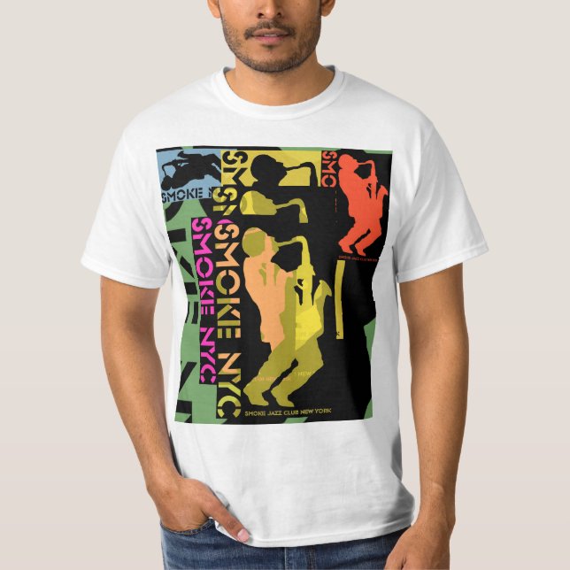 Camiseta Arco iris Saxman - modificado para requisitos (Anverso)