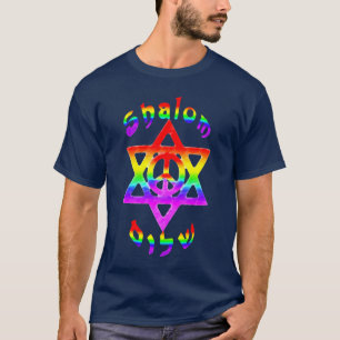Camiseta Arco iris Shalom