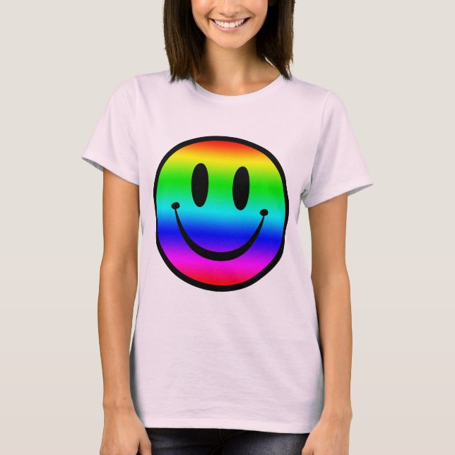 Camiseta Arco iris V1 (Anverso)