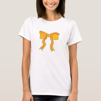 Camiseta Arco lindo del amarillo anaranjado