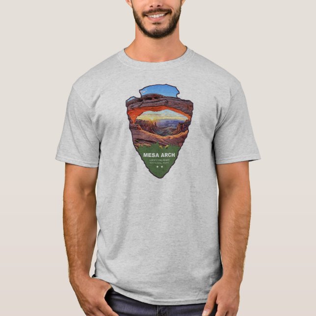 Camiseta Arco Mesa Parque Nacional Canyonlands Punta de Fle (Anverso)