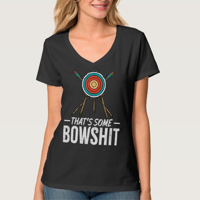 Camiseta Arco que es un arquero de flecha de bolas (Anverso)