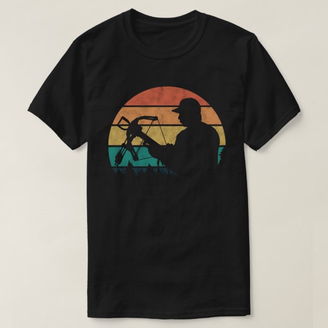 Camiseta Arco y flechas de cazador (Diseño del anverso)