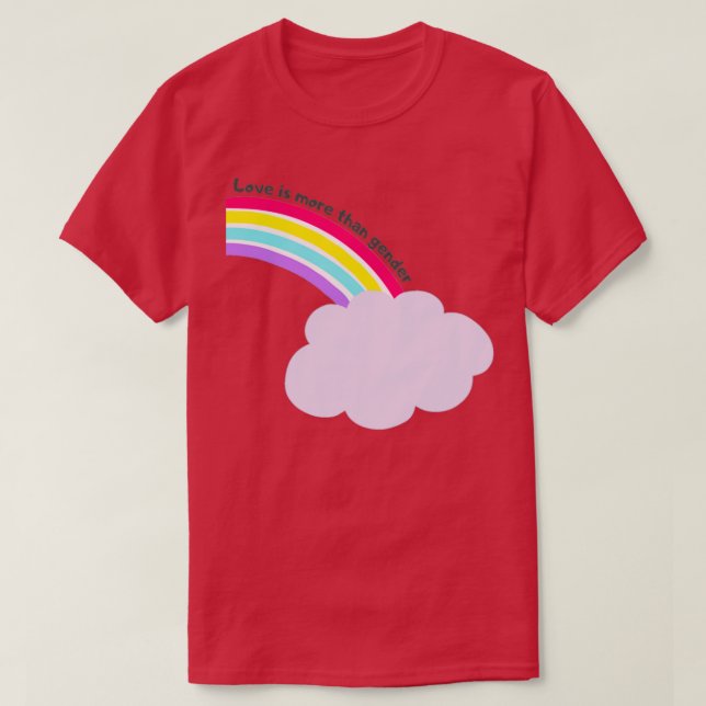 Camiseta Arcoiris1 (Diseño del anverso)