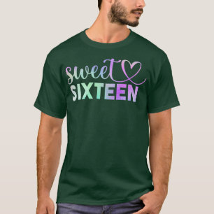 Camiseta Arcoiris 16 cumpleaños 16 dulce siena