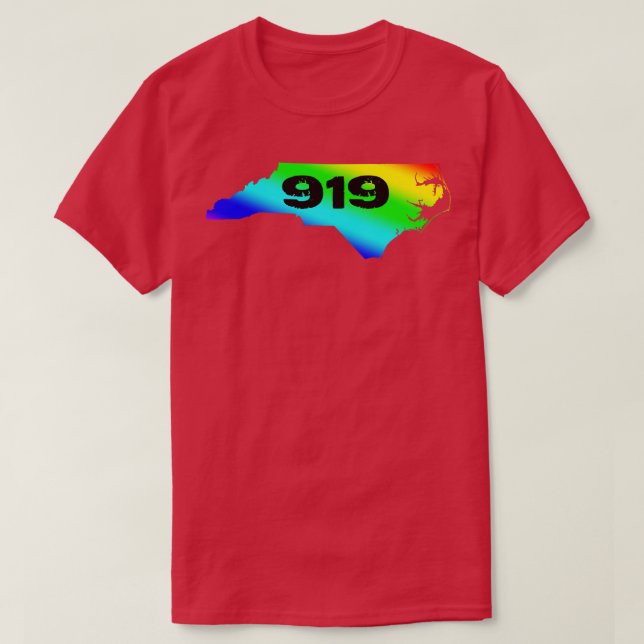 Camiseta Arcoiris 919 (Diseño del anverso)