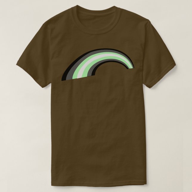 Camiseta Arcoiris agénero (Diseño del anverso)