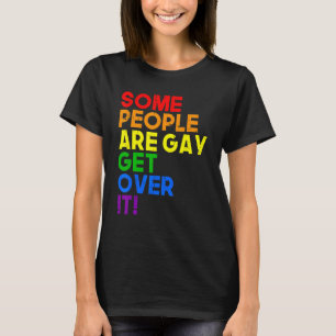 Camiseta Arcoíris Algunas personas son gays Apoyo Lgbt Alia