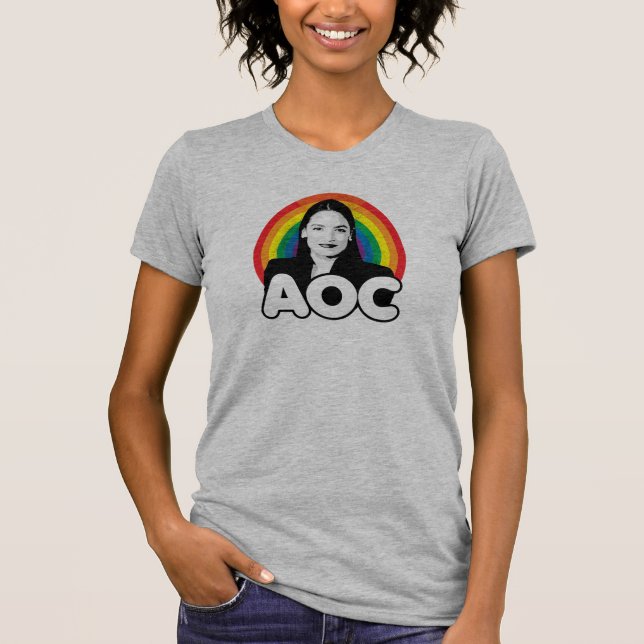 Camiseta Arcoíris AOC (Anverso)