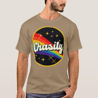 Camiseta Arcoiris Chasity En Estilo Vintage Espacial