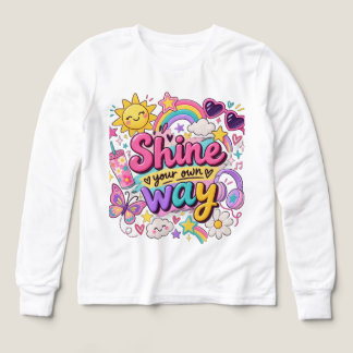 Camiseta arcoíris Colorful Shine Away