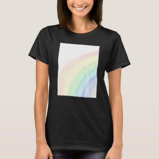 Camiseta Arcoíris Colorido Lindo