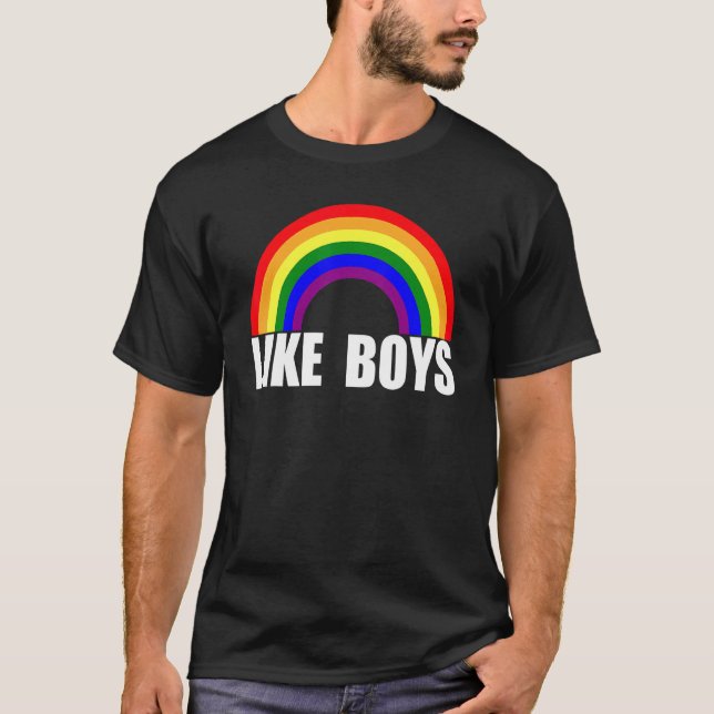 Camiseta Arcoiris como gay (Anverso)