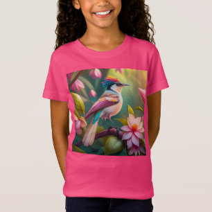 Camiseta Arcoiris con crema Jay Fantasy Bird