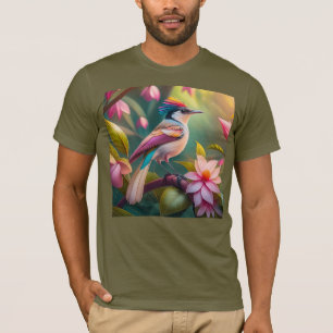Camiseta Arcoiris con crema Jay Fantasy Bird