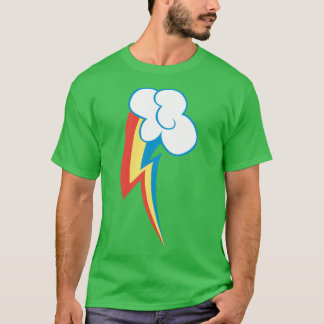 Camiseta Arcoíris Dash Marca de Belleza niña niña