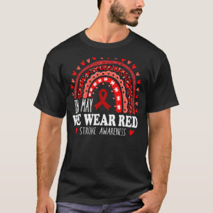 Camiseta Arcoiris De Cinta En Mayo Usamos Conciencia Sobre