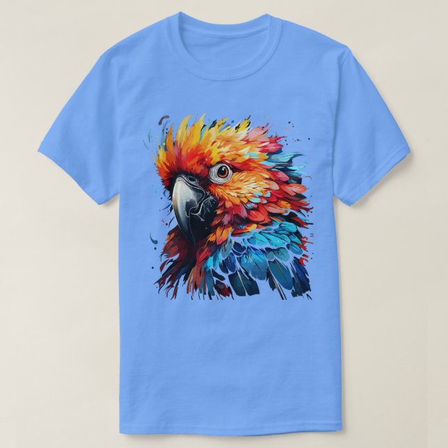 Camiseta Arcoiris de Cockatoo (Diseño del anverso)