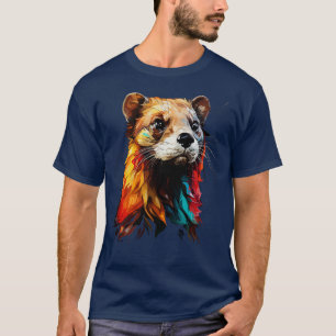 Camiseta Arcoíris de Comadreja