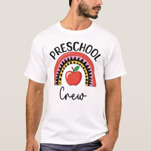 Camiseta Arcoiris de equipos preescolares