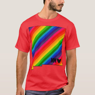 Camiseta Arcoiris de Estados Unidos Nuevo México
