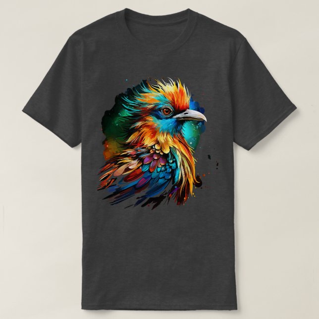 Camiseta Arcoíris de faisán (Diseño del anverso)