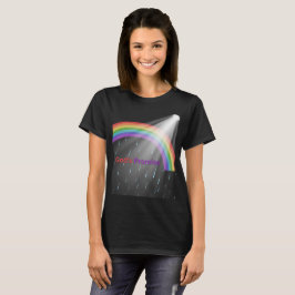 Camiseta arcoíris de la promesa de Dios