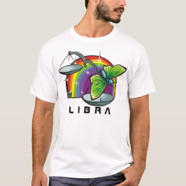 Camiseta Arcoiris de los años 1980 con escala de Libra